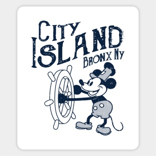 Steamboat Willie - City Island Bronx NY Magnet